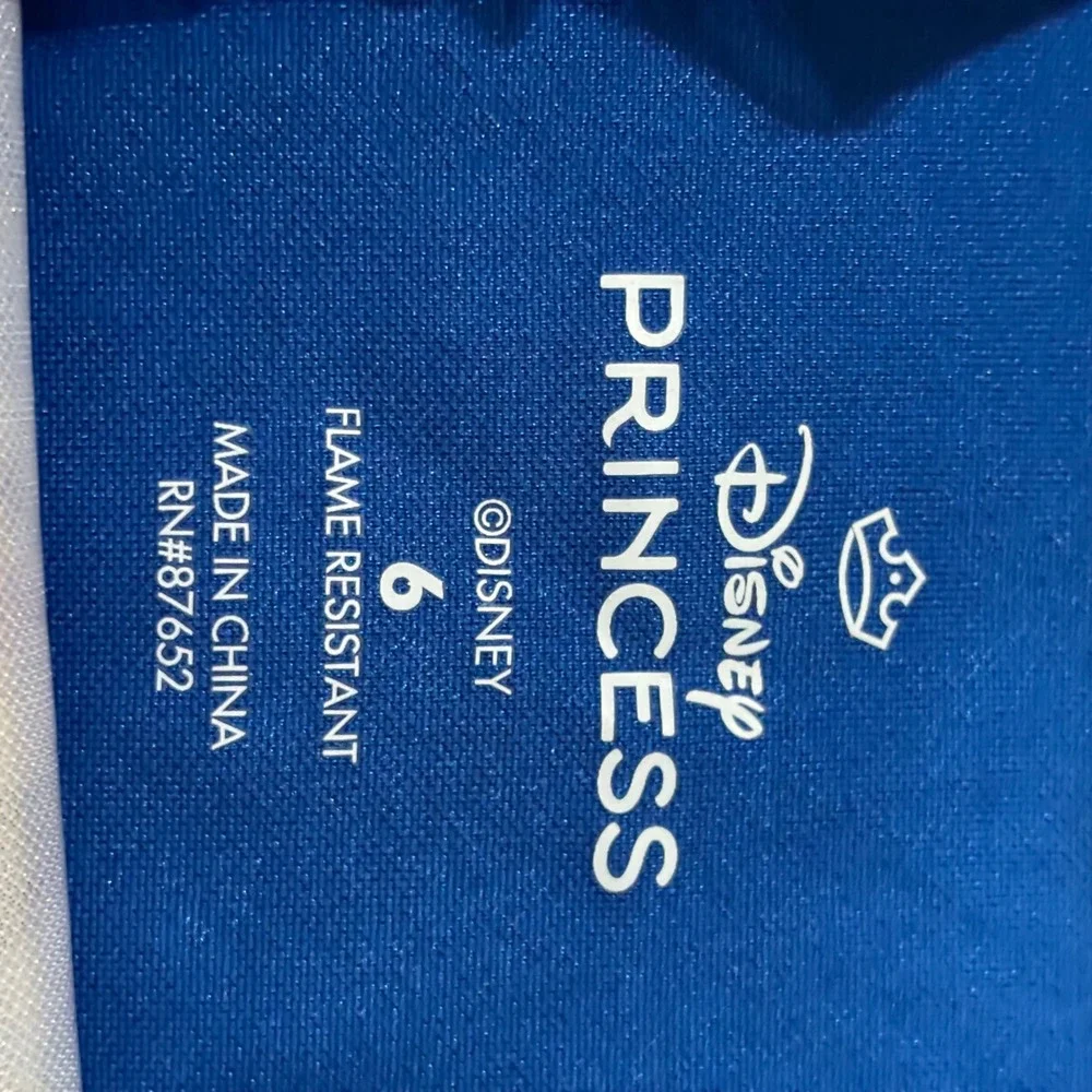 Disney Princess Nightgown Bundle 4pk Merida Aurora Snow White Girls Size 6